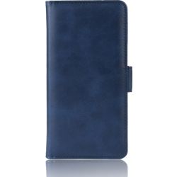 Mobigear Slim Magnet Housse OnePlus 7T Etui Porte-Monnaie - Bleu